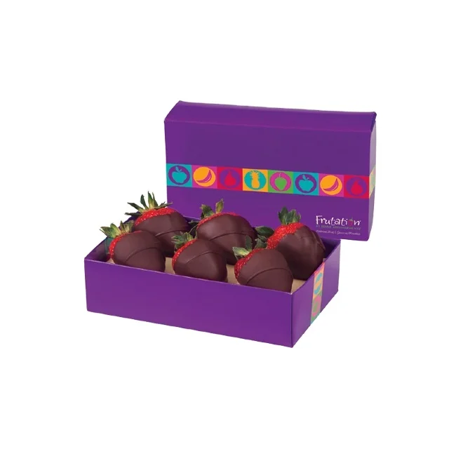 Papierverpackung Emballage En Papier Papier Verpackung Custom High Quality Paper Cardboard Color Printed Strawberry Sweet Box