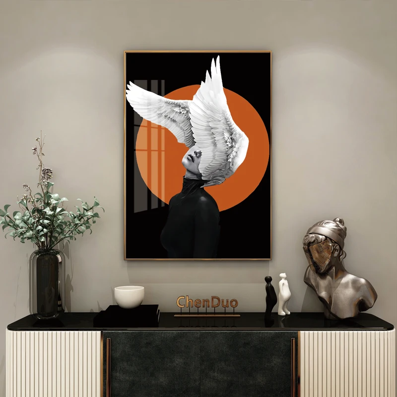 Hot sale wall art  Modern Large Size sexy girl  Art Painting Canvas Art Print