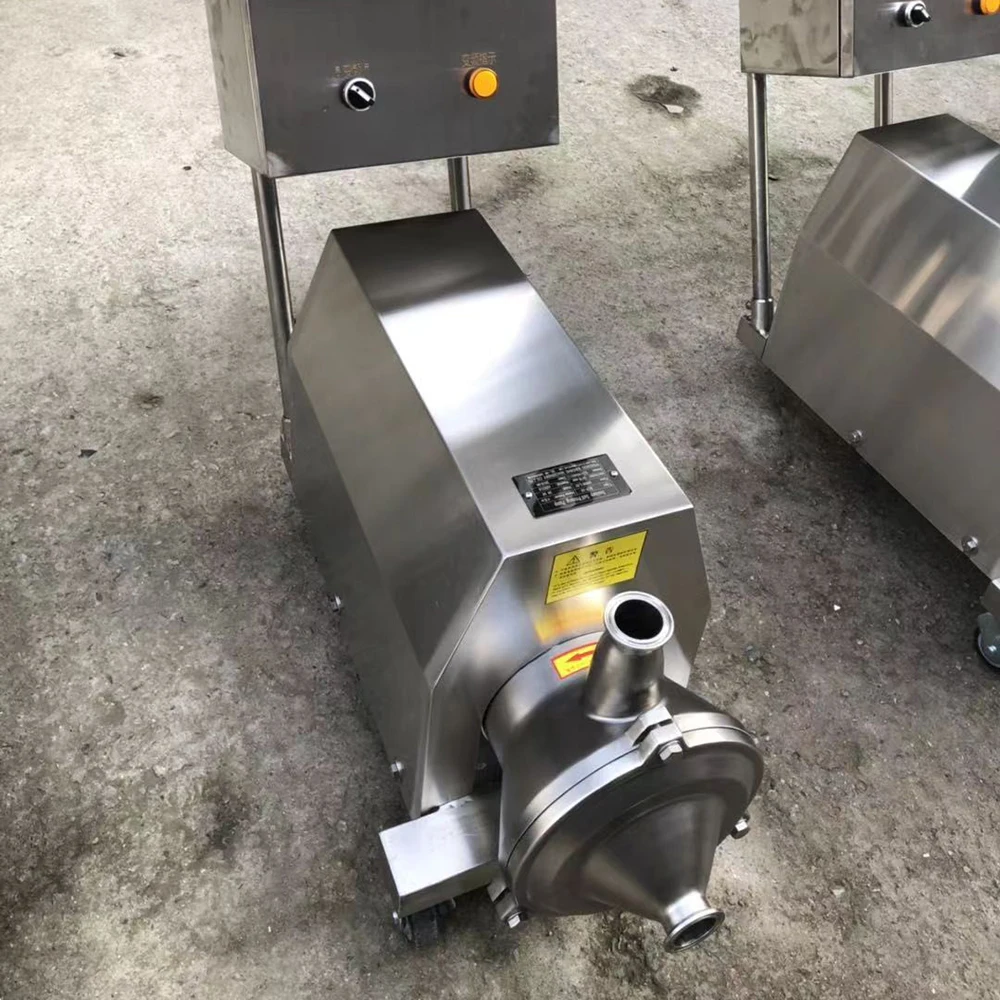 Food grade cip return pump sanitary liquid ring centrifugal pump for CIP cleaning