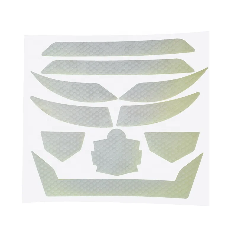 Diamond Grade Reflective Material High Visibility Self-adhesive Reflective Helmet Stickers Decals