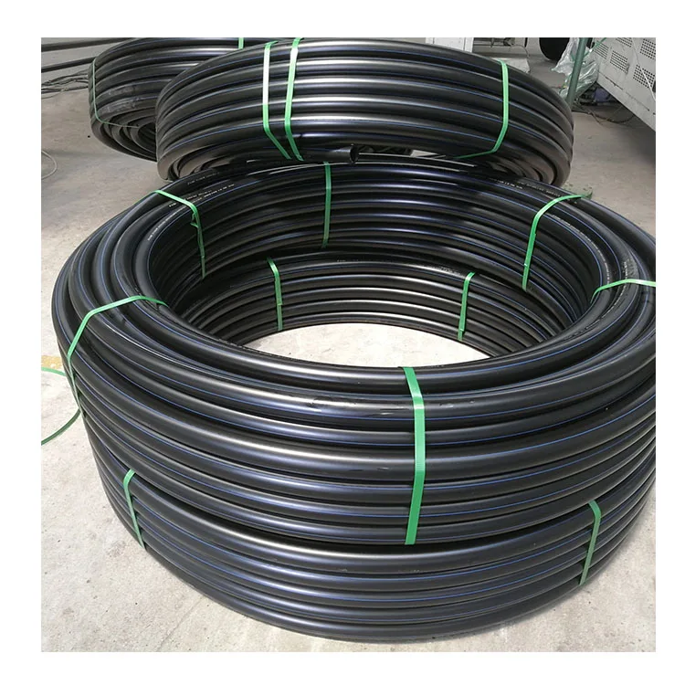 EN12201 Plastic Water Supply Pipe Round For Farm Irrigation System Agriculture Garden HDPE Pipe PEAD PIPE