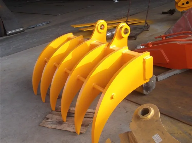 Factory Direct Sales Bulk Shipping Excavator Attachments Excavator Parts Land Rake for Excavator Transport CAT,SANY Standard