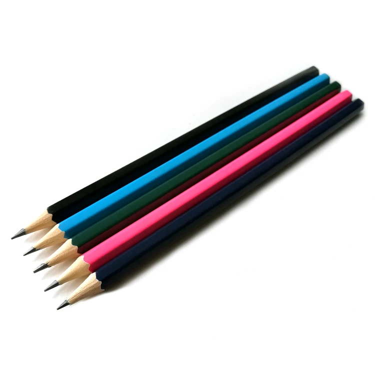 Chinese Eco Friendly Custom Soft Graphite HB Pencils with Topper