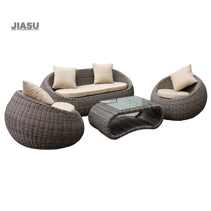Sets Rattan Furniture Luxury Set Roof Modular White Aluminium Lounge Sofas Cushion Covers Teakwood Sofa Garden Outdoor