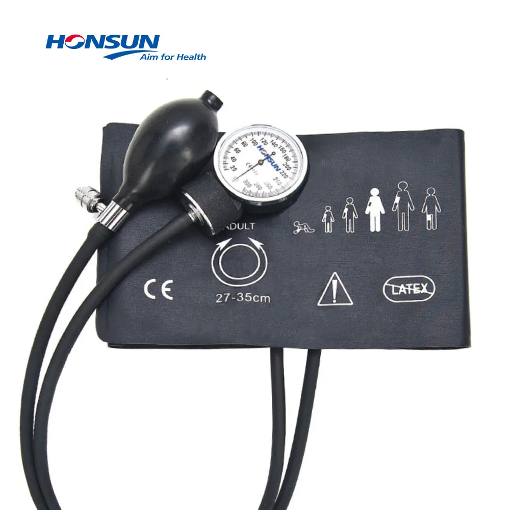 HONSUN HS-2000 хит продаж черные цветные переносные штативы для Palm Тип анероидный ручные механические приборы измерения кровяного давления больницы и домашнего