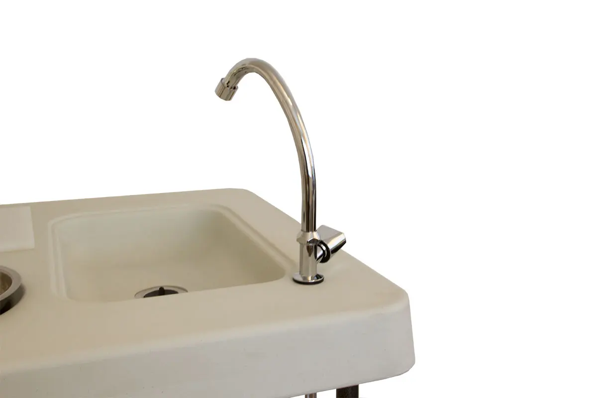 Deluxe Camping & Foldable Filleting Table with Faucet and Sink