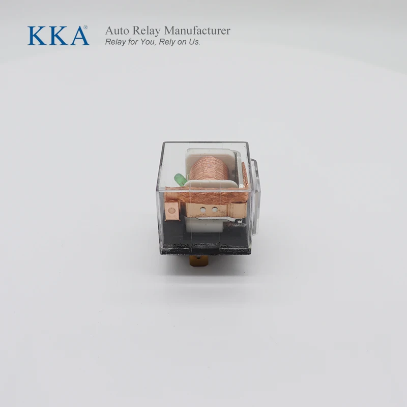 KKA-B4 Waterproof 12V 5pin Transparent l Automotive Relay with LED Light, JD1914 Car Relay