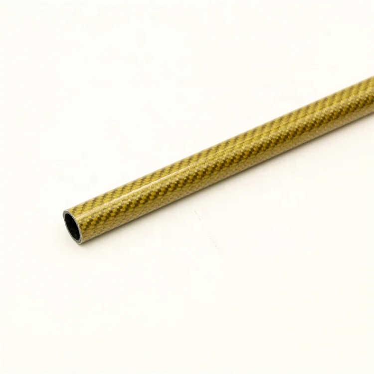 Manufacture OEM 3k mat finish25mm,10mm, 16mm carbon fiber tube with colore