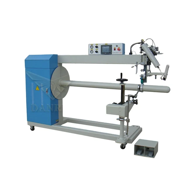 Straight and Horizontal Dual Arms Hot Air PVC Ventilation Ducting Hoses Hot air Welding Machine with PVC Ventilation Hose