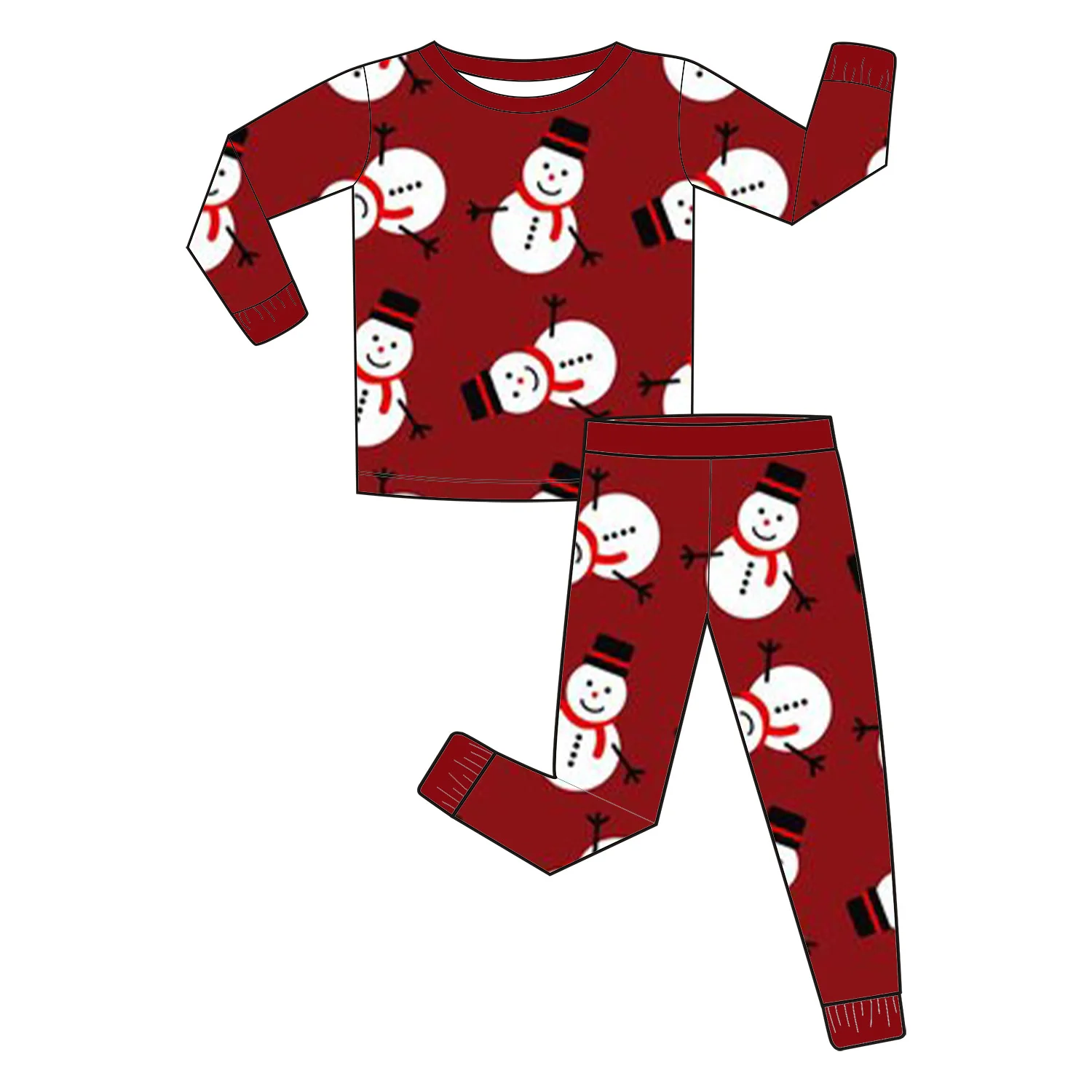 Valentines Gifts Custom Print Bamboo Set Baby Zipper Romper Sleeper Newborn Kid Baby Organic Cotton Bamboo Baby Pajamas Clothes