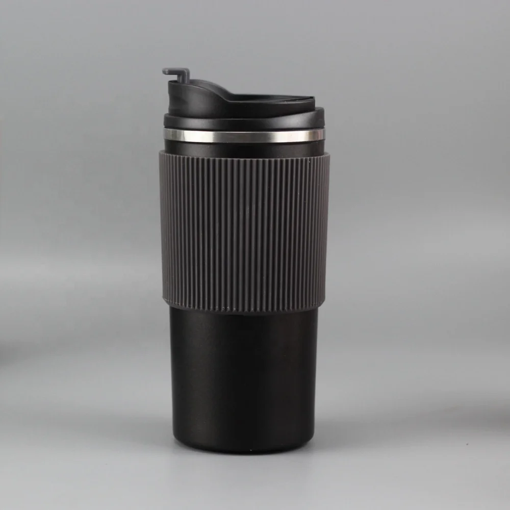 350/500ML Double Wall Stainless Steel Vacuum Insulated Tumbler,coffee cup Travel coffee mug with silicone sleeve