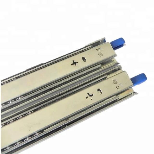 Foxslide heavy duty table drawer slide rail 1000mm lock in and out for mechanical devices