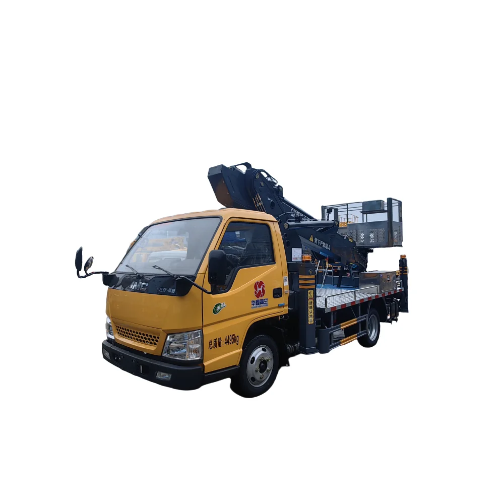 Standard Truck Mounted Crane Articulated Aerial Access Man Lift for Template