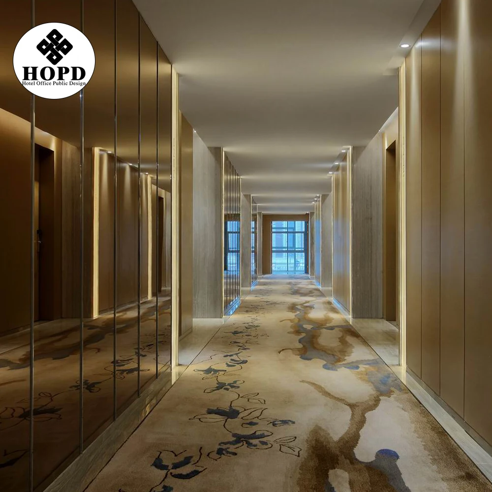 
Luxury 5 star hotel carpet with elegant pattern 