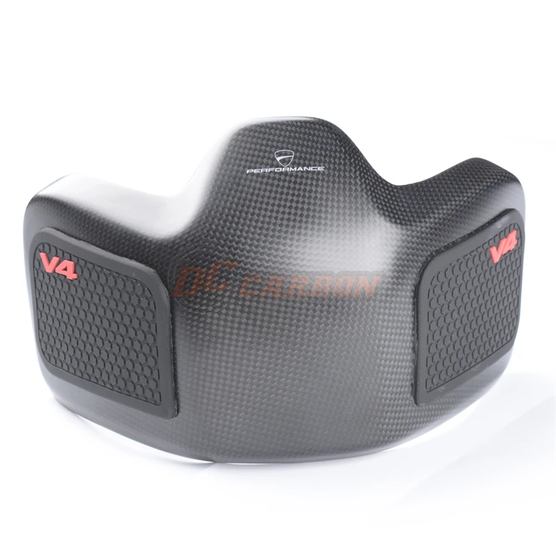 Motorcycle Tankpad Tank cover For Ducati Streetfight V4 Panigale V4 2019-2022 Full Carbon Fiber