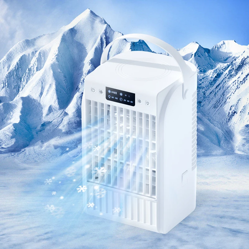 2023 New Product High Quality Professional Air Conditioner Fan Portable Air Conditioner Mini USB Rechargeable Air Cooler Fan