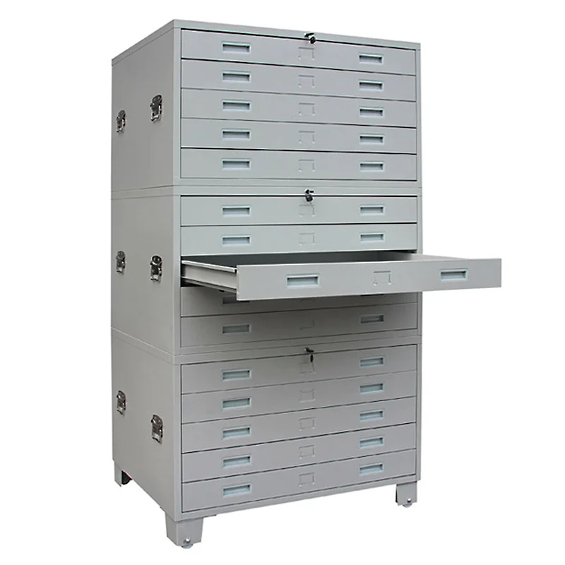 Металлические шкафы формата A1 для карточек стальные ящики kardex плоский