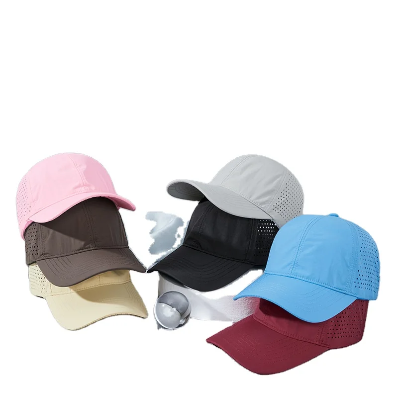 High Quality Mesh Breathable Waterproof Baseball Cap Adjustable Running Sun Hat Trucker Mesh Cap