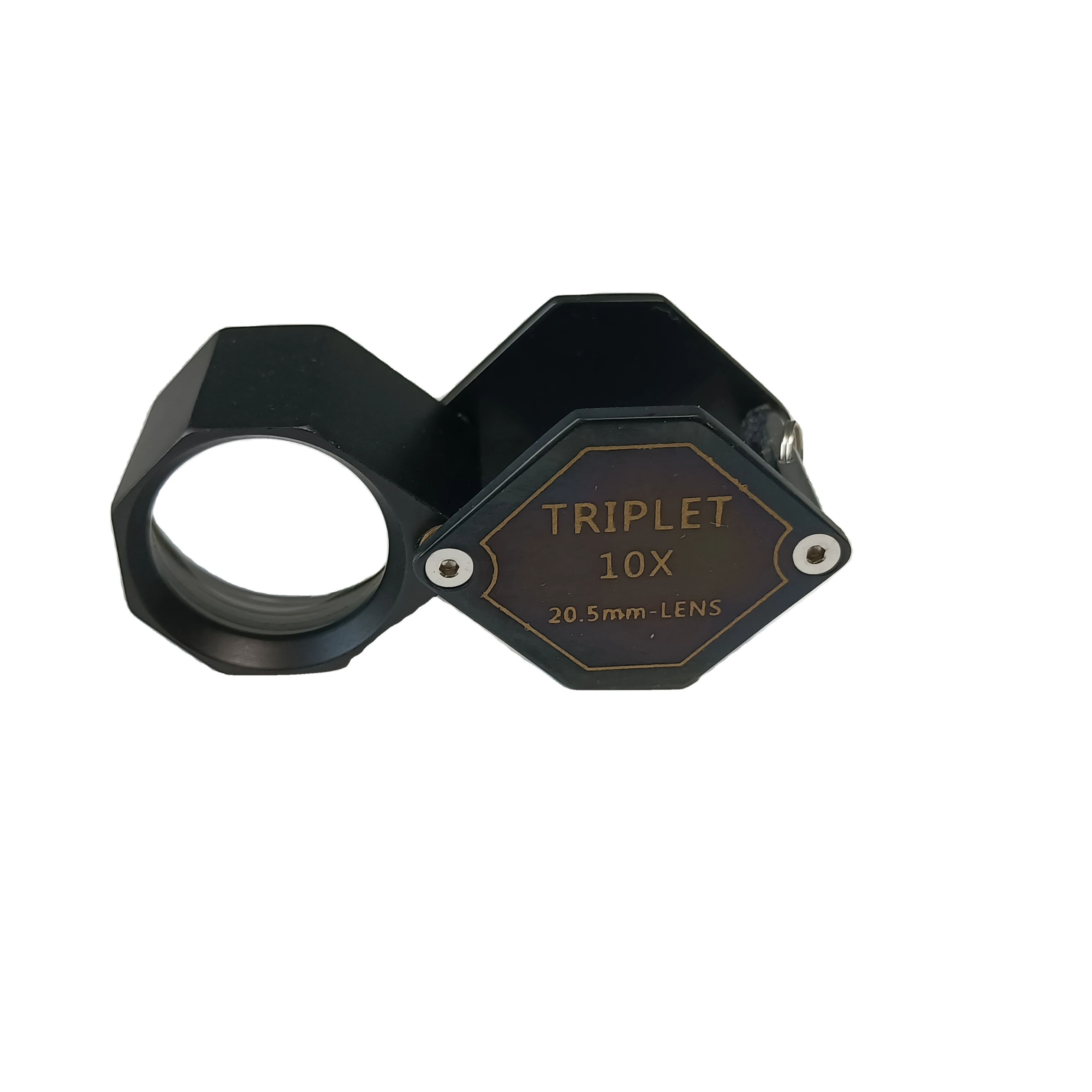 20x three-layer mirror glass High power appraisal jewelry magnifier