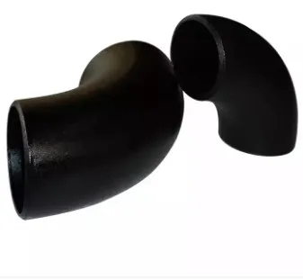 Factory wholesale elbow carbon steel 90 degree butt welded elbow pipe fittings for pipeline