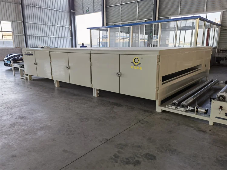 Non woven oven equipment with single conveyor for  Soft Wadding