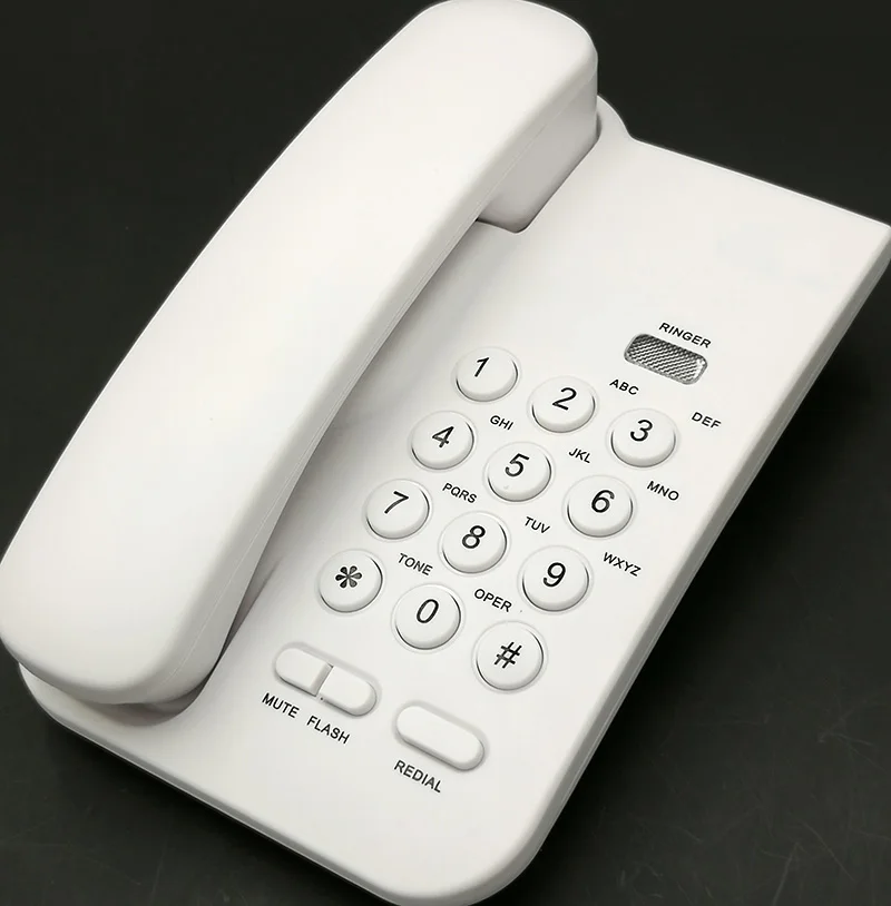 Гостиничный телефон, стационарный настенный подвесной телефон с аналоговой отделкой