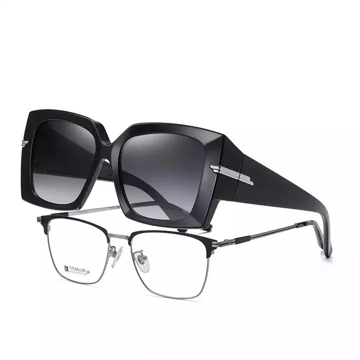 2023 Women Driving Sun Glasses Double Purpose Polarized Glasses TR90 Oversize HD Polarized Fit Over Sunglasses