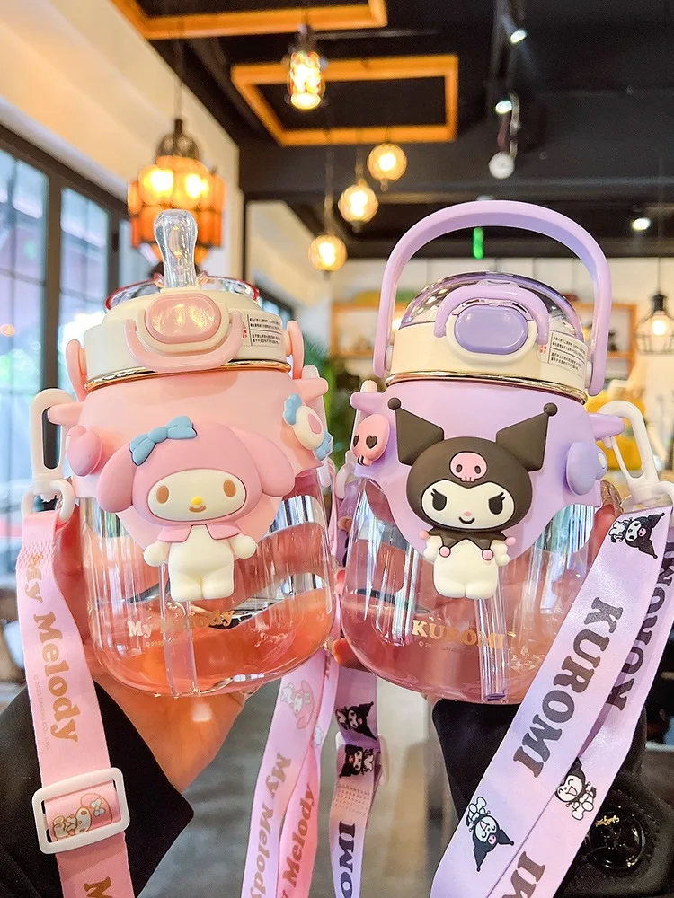 Новинка лидер продаж пластиковая чашка для воды большой емкости kulomi melody kawaii Детская Подарочная портативная