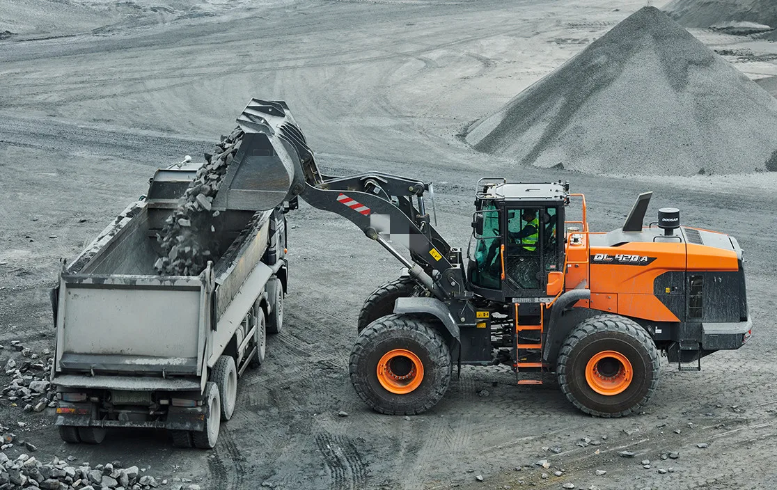 hot sale 22ton large wheel Loader DL420A-7M