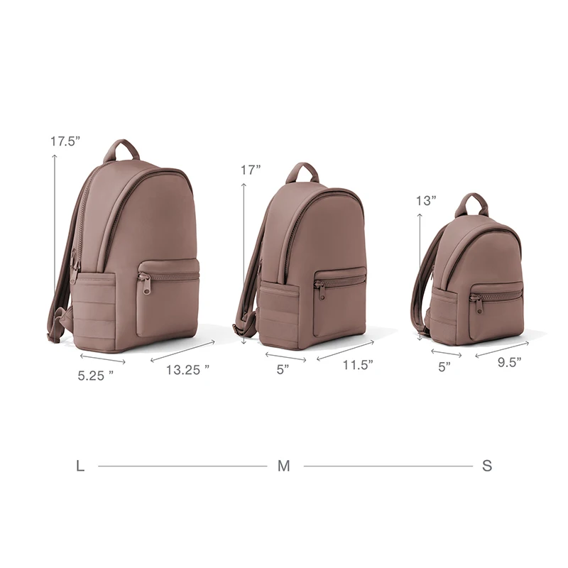 Factory wholesale waterproof neoprene bag New Women Backpack Travel Gym Unisex Mini Backpack