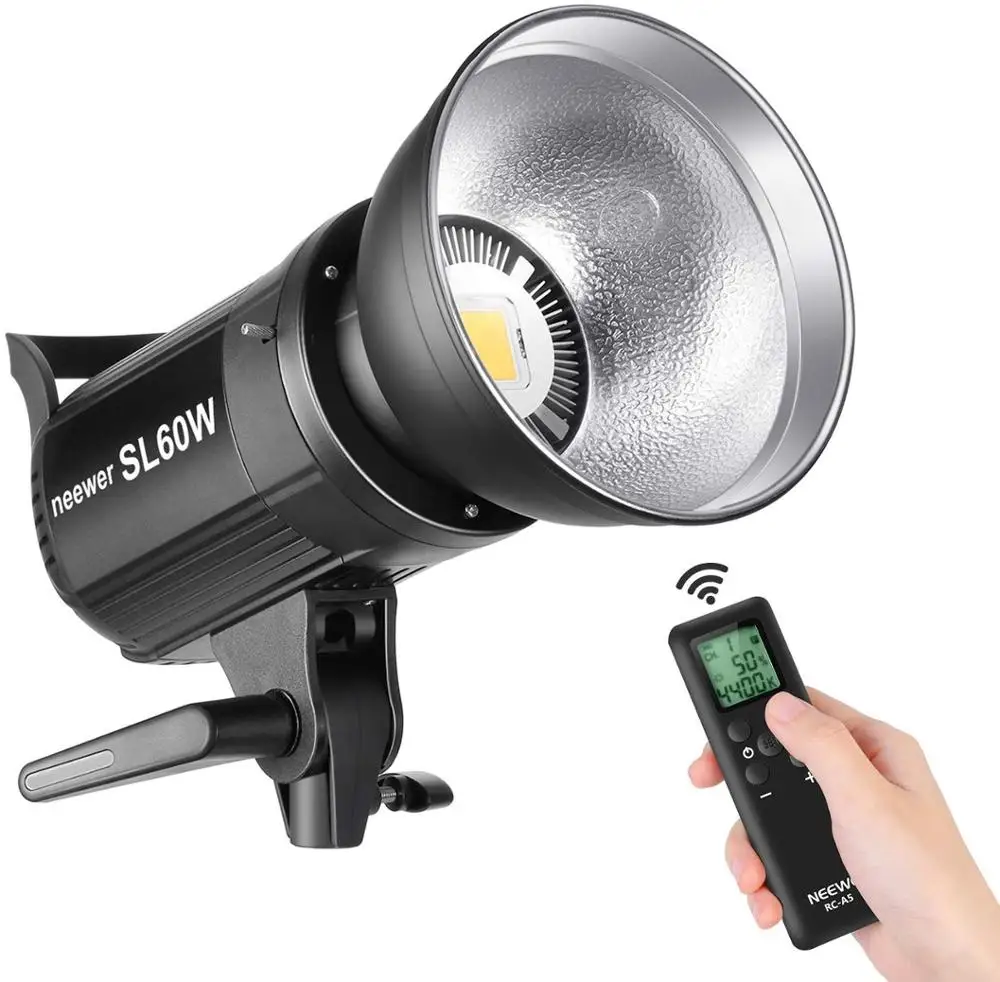 Godox SL60W 5600K Bowens крепление СВЕТОДИОДНЫЙ видео заполняющий свет с дистанционным управлением для студии фото