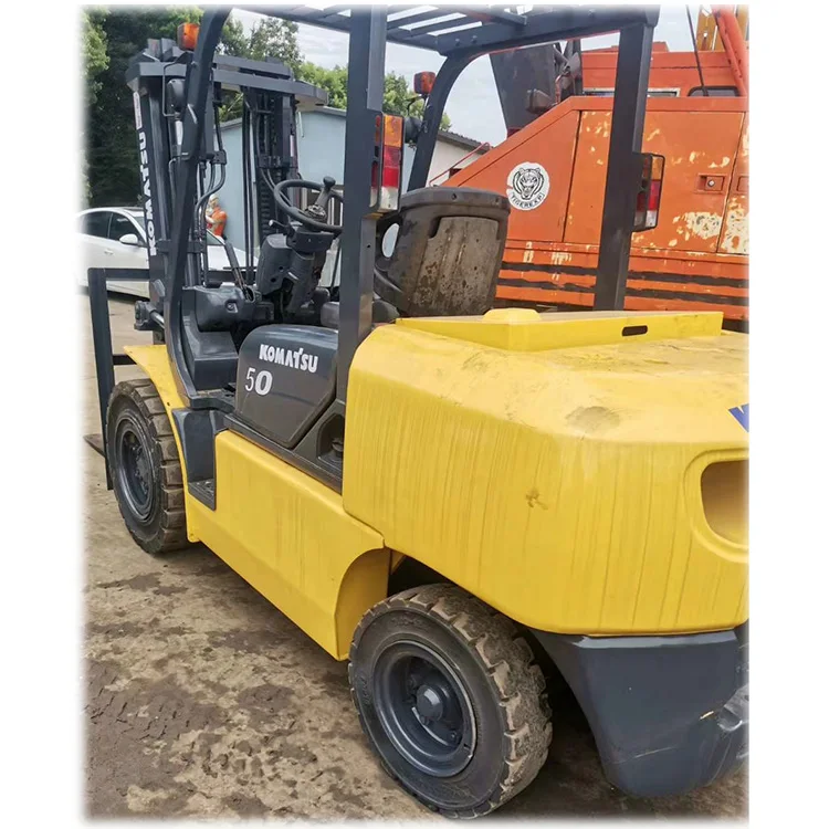 5 тонн komatsu вилочный погрузчик японский isuzu Мотор колесо пневматического грузоподъёмника используется для погрузчика Komatsu