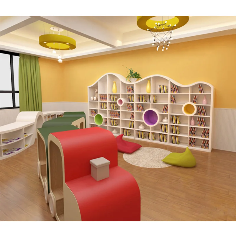 Kids Wooden Reading classroom preschool furniture for saling from Cowboy