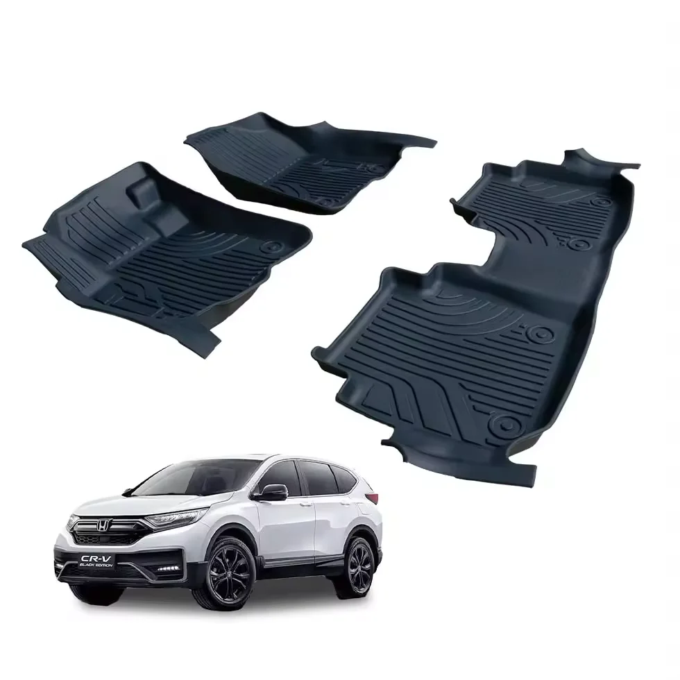Custom-fit Waterproof Car Carpets Heat Moulded Tpe Floor Liners 3d Car Mat For Isuzu D-MAX(auto) right hand drive