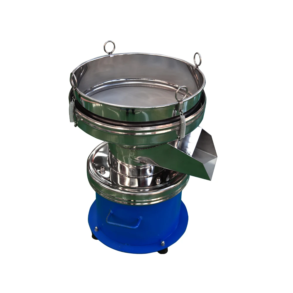 China supply automatic industrial sus304 additives 450 diameter vibration screening filter for milk vibratory sifter