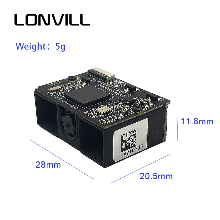 OEM Промышленный паспорт 2d сканер штрих-кода модуль Встроенный Plug and Play