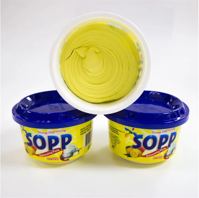 400g Cleaning paste household kitchen oily wash pot bottom black scale to remove dirt