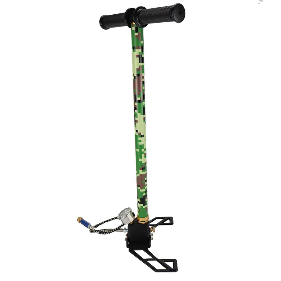 3 stage PCP bomba high pressure pcp hand air pump 4500psi 300bar with filter