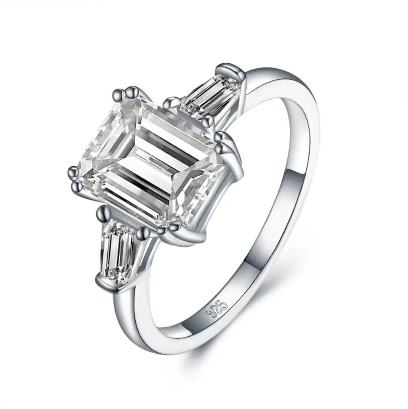  2021 fashion unique sterling silver trump engagement