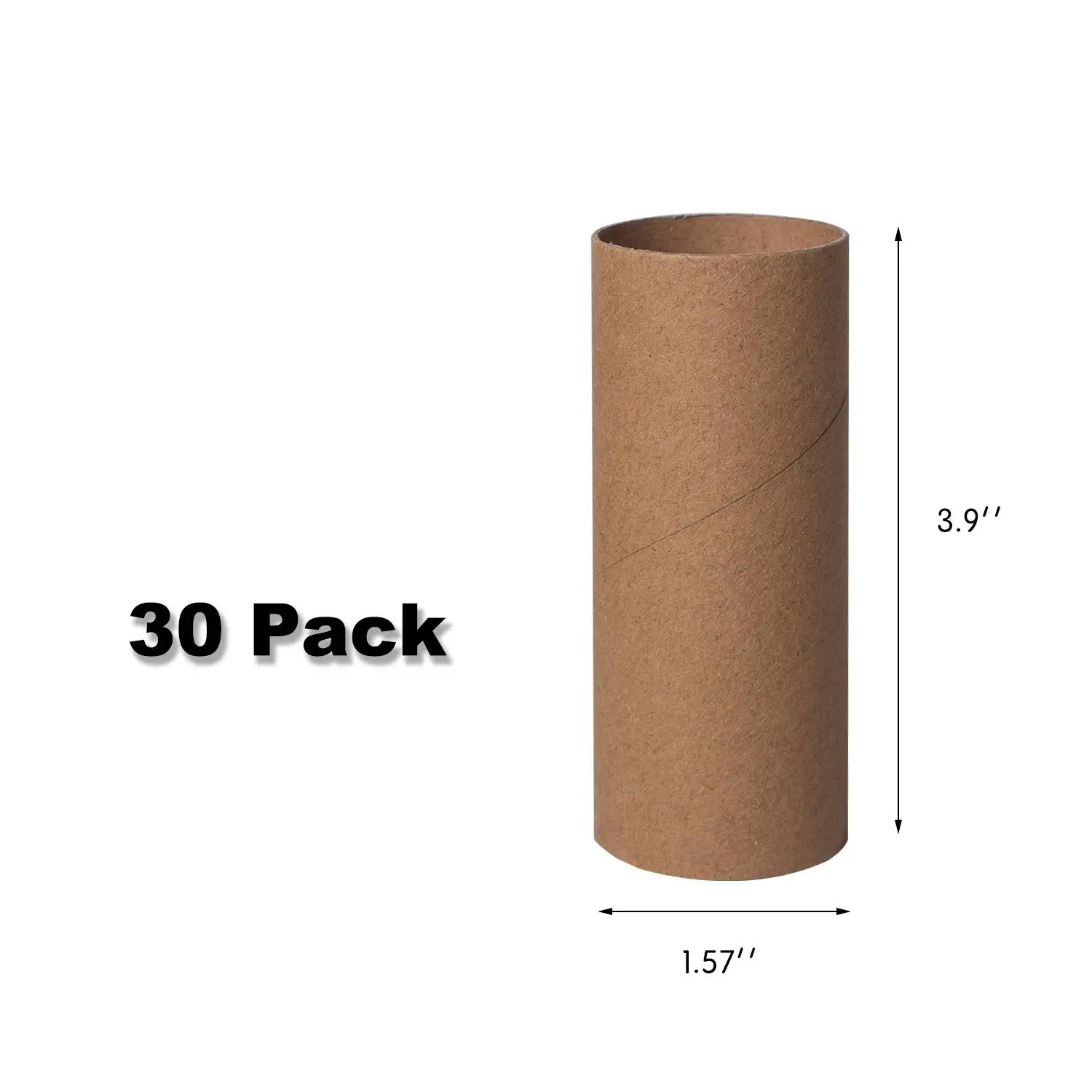  Eco Friendly Custom White Black Brown Round Cardboard Cylinder Paper Core Packaging Box Push Up Kraft Craft Mailing