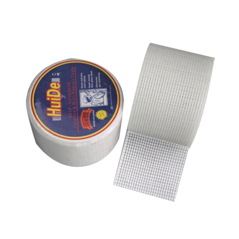 
customized factory price self adhesive reinforced fiberglass mesh drywall joint tape  (62291078854)