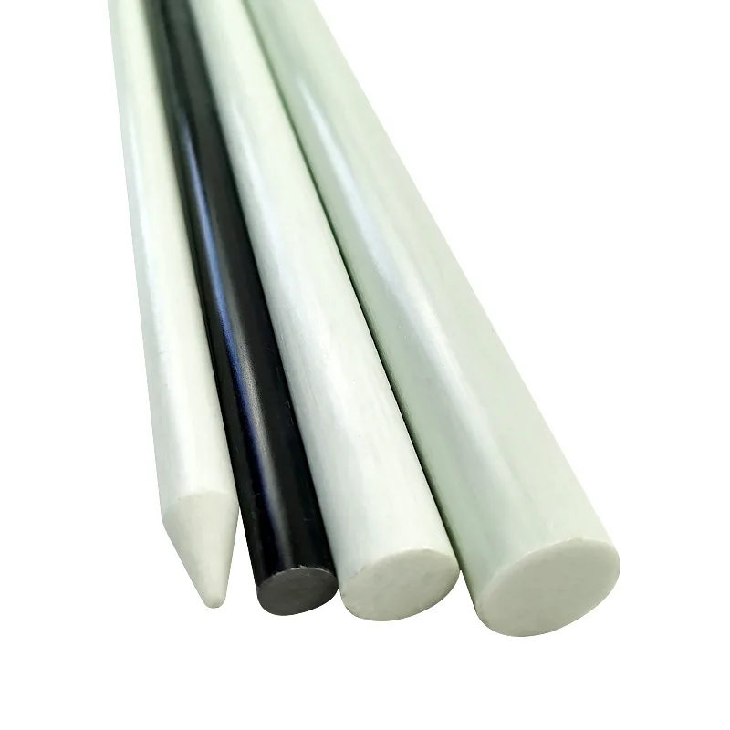 Frp Pultruded Profiles Glass Reinforced Plastic Fiberglass Solid Rod For Fence