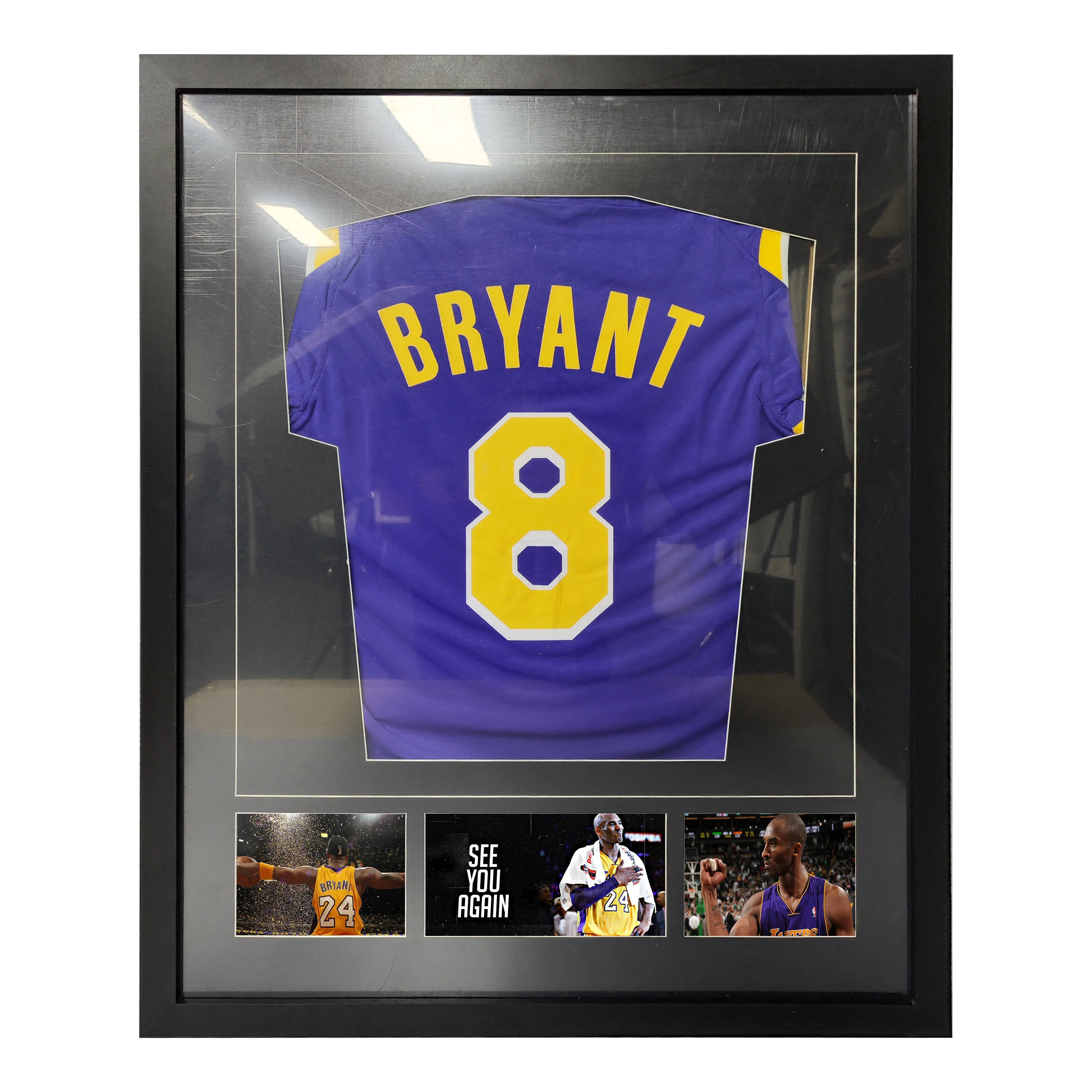 Wholesale Solid Wood Memorabilia Shadow Box Football Basketball Jersey Frame