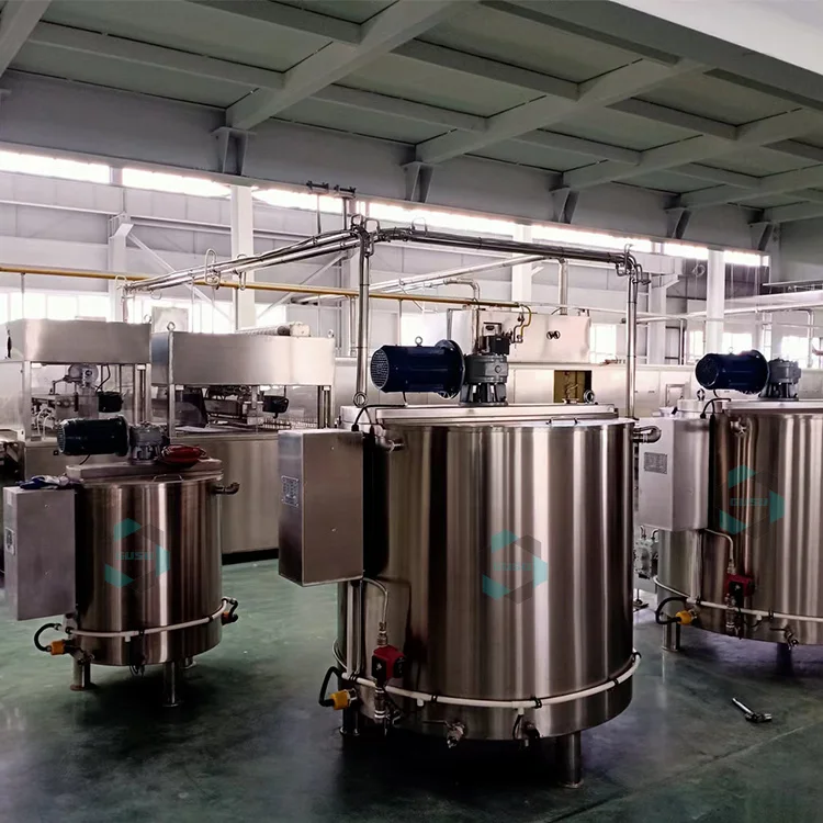 Gusu Factory Price and Easy Operate Stainless Steel Chocolate Tank Storage Tank