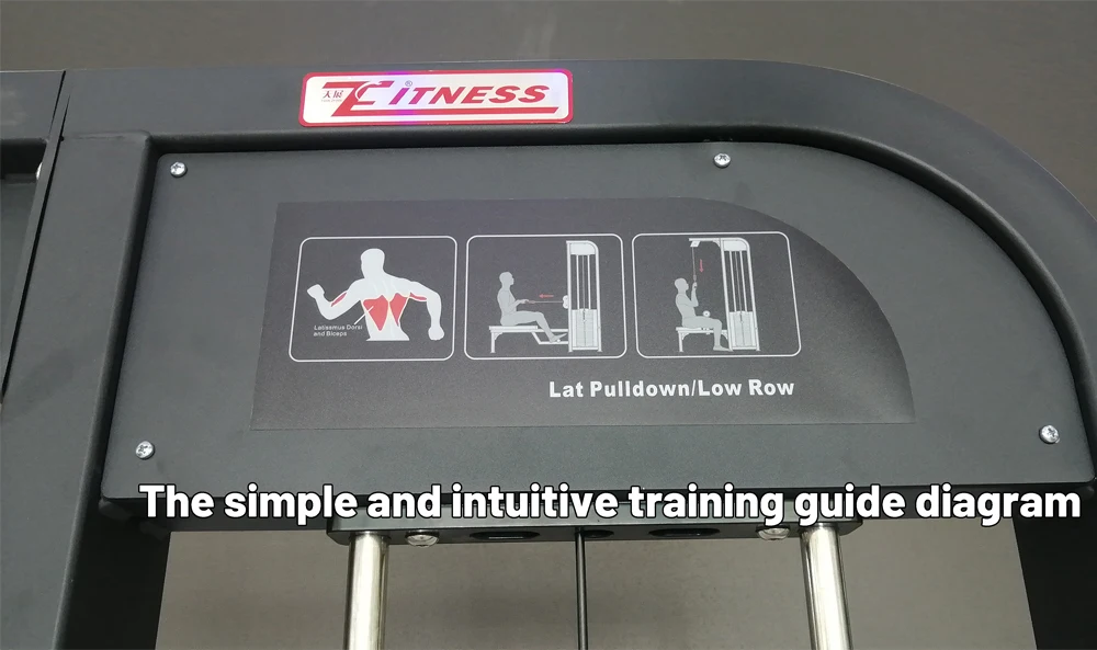 Multi Gym Popular Fitness Machine Commercial Gym Equipment Plate Loaded T Bar Rower T Incline Row