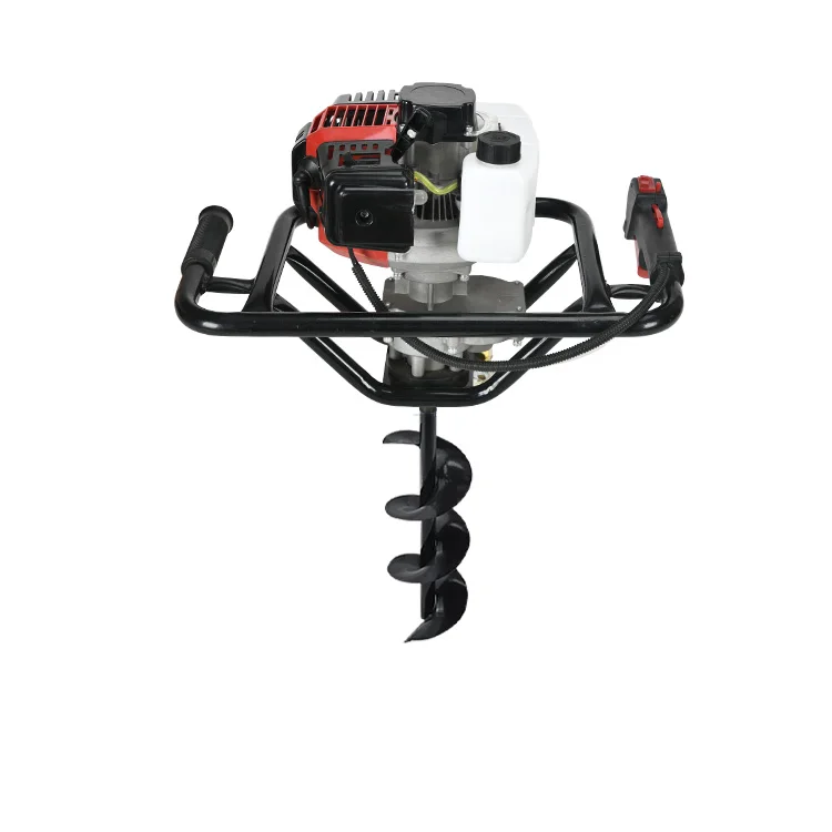 Garden Tools Petrol Earth Auger Drilling Auger Mini Post Garden Hole Digger