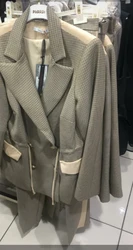 Заводская оптовая продажа на заказ китайская фабрика высокое качество индивидуальный деловой женский костюм