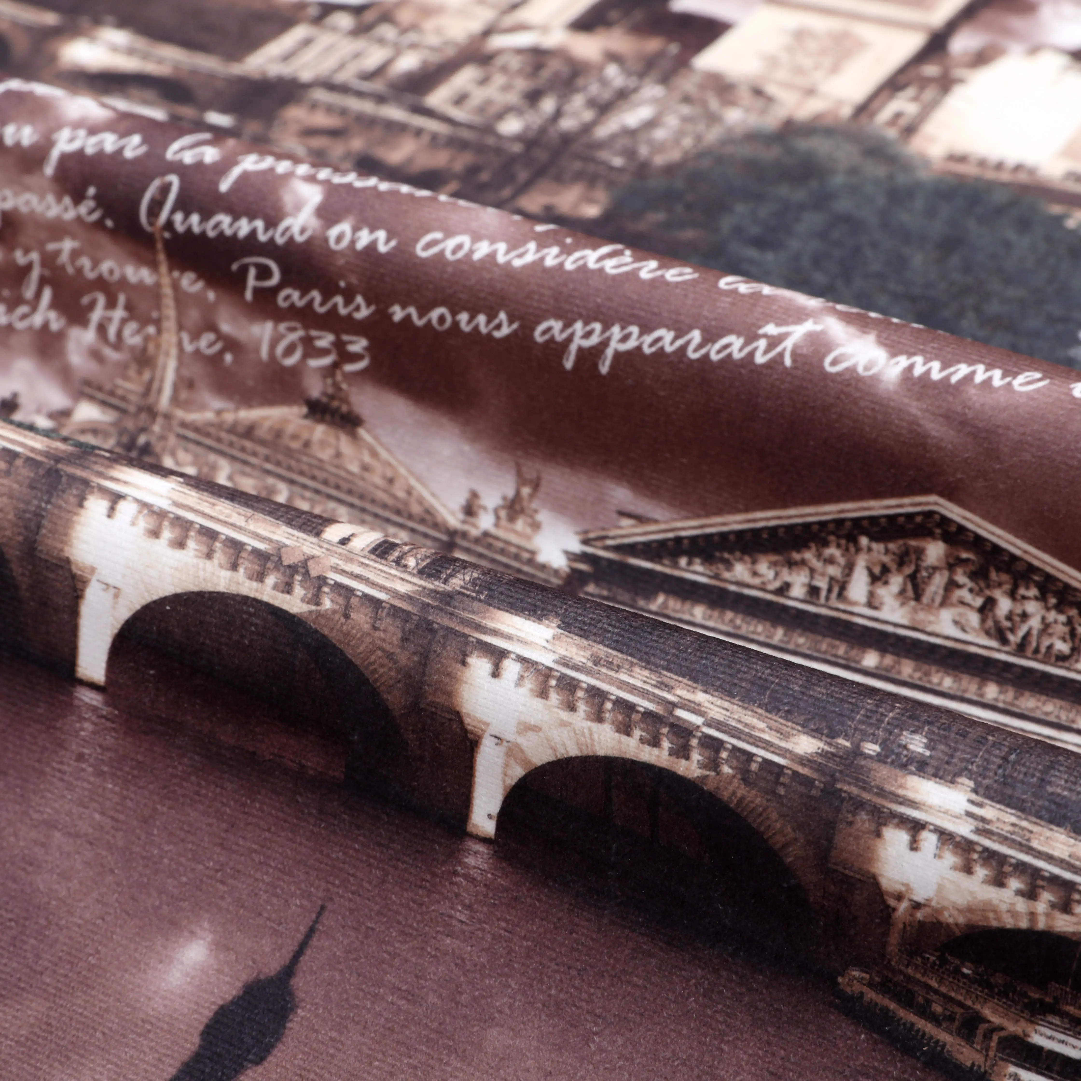 Hotselling upholstery velvet paper printing 100%Polyester for sofa fabric cushion fabric sofa cover