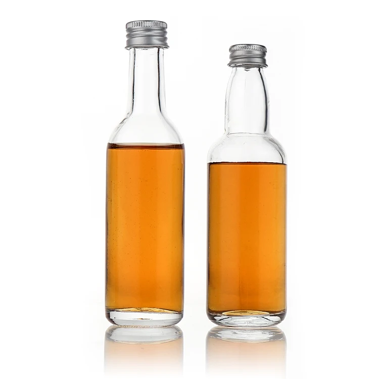 mini wine bottle 50ml 100ml 120ml 150ml For Alcoholic Liquor Beverage Vodka Gin Whisky mini wine bottles with Aluminum Cap
