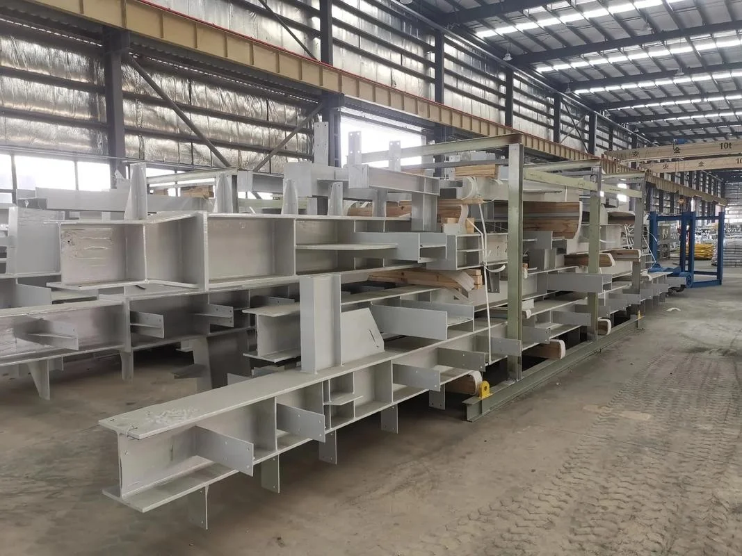 Factory direct sales H-beam steel bridge building structure I-beam steel structure welded hot-rolled I-beam